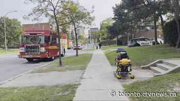 Crews rescue child trapped in ventilation duct in Etobicoke building