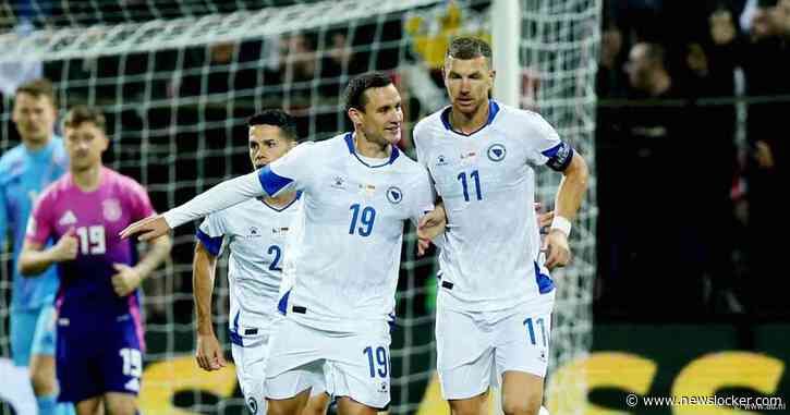Duitsland wint van stug Bosni&euml; &amp; Herzegovina en is koploper in poule met Nederlands elftal