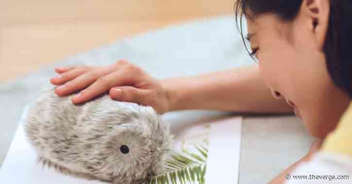 Casio made a furry robot designed to cuddle and calm you down