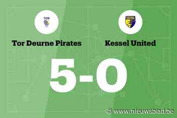 TOR Deurne Pirates overklast Kessel United