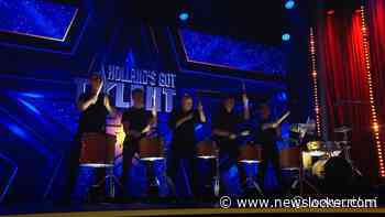 Shuffle Percussion Group geeft dynamisch slagwerkoptreden met lichtshow