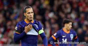 Weggestuurde Virgil van Dijk snapt helemaal niets van eerste gele kaart: ‘Ik zei echt niks geks’