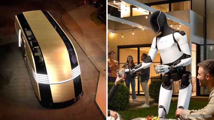 Tesla’s surprise announcements: Robovan and Optimus