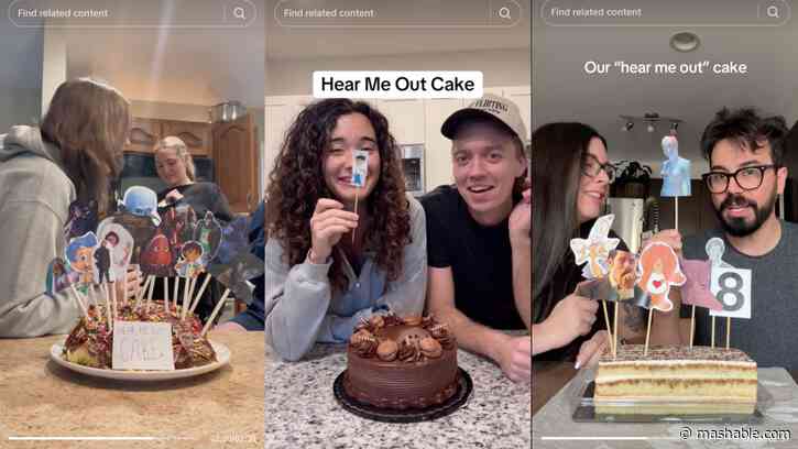 The 'hear me out' cake TikTok trend, explained