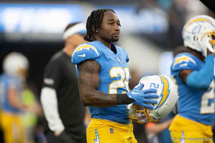 Chargers set to face Broncos without CB Asante Samuel Jr., RB Gus Edwards