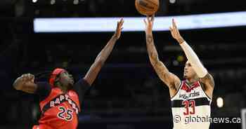 Boucher has 22 points for Raptors in loss to Wiz