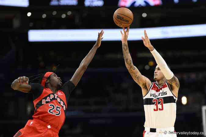 Boucher has 22 points for Raptors in 113-95 pre-season loss to Wizards