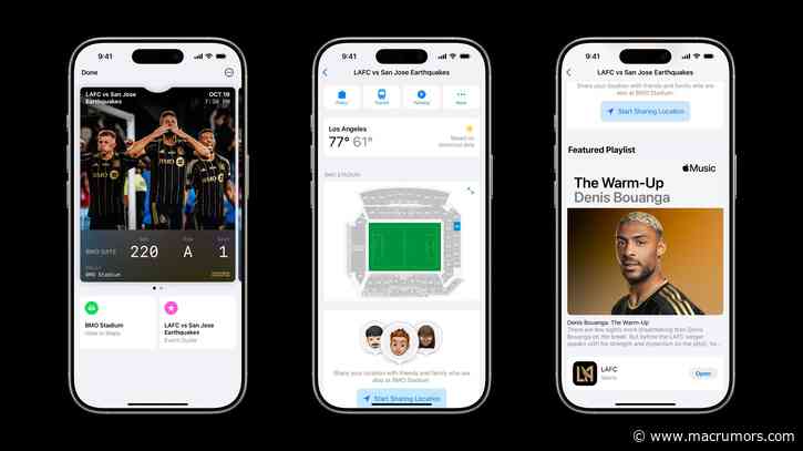 Ticketmaster to Start Rolling Out New-and-Improved Tickets in Apple Wallet App on iOS 18