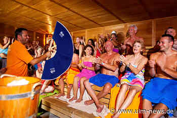 24-Stunden Sauna im Donaubad – Show-Aufgüsse mit vielen Effekten rund um die Uhr