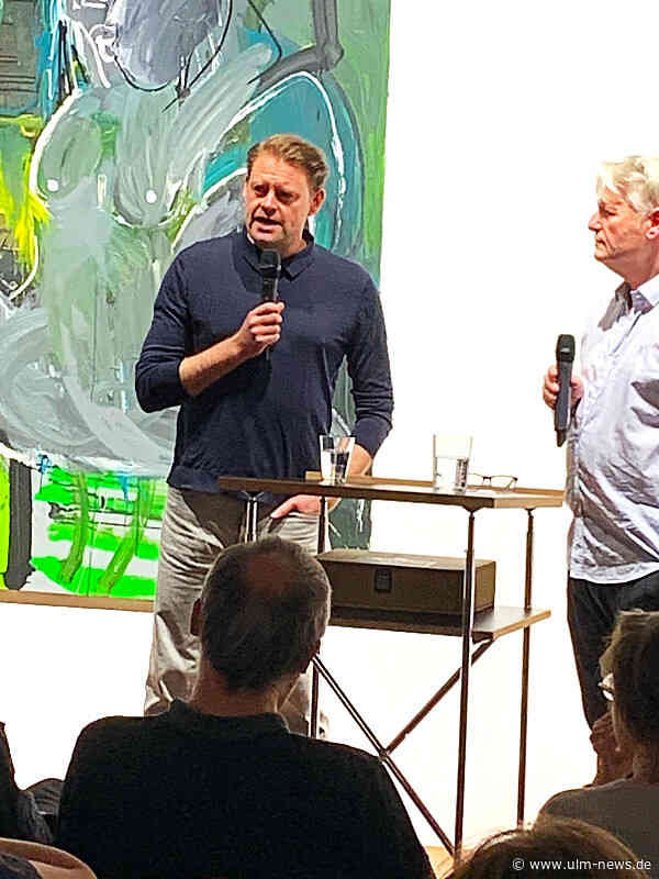 Ganz normaler Typ mit abgefahrenen Bildern - Max Giermann zu seiner ersten Ausstellung in Ulm