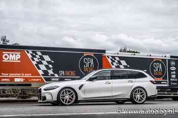 Gespot – Een witte M3 Touring op witte velgen