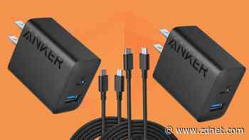Grab two Anker USB-C chargers and two cables for under $20