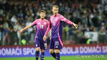 Führich fällt verletzt aus: Teurer Kurzeinsatz: DFB-Angreifer fehlt mehrere Wochen