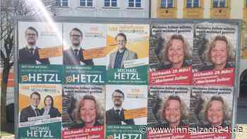 AfD-Antrag im Stadtrat: Sollen Parteien in Mühldorf nur noch zentral plakatieren dürfen?