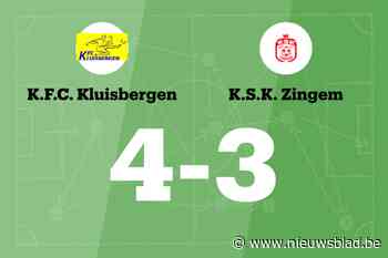 Delmotte scoort twee keer voor KFC Kluisbergen in wedstrijd tegen KSK Zingem B