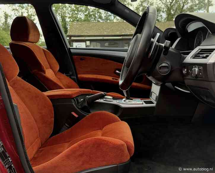 Chris Harris trekt BMW M5 Touring een corduroy pak aan