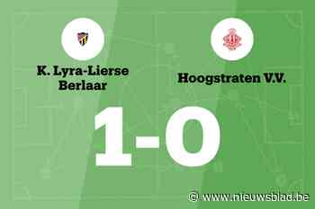 Verbraeken bezorgt Lyra-Lierse zege tegen Hoogstraten