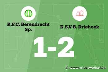SVB Driehoek beslist duel met Berendrecht na rust