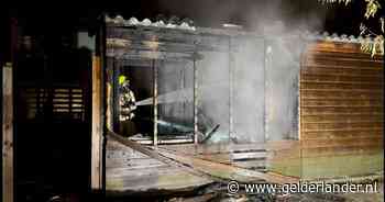 Schuur in de as gelegd op Moeraskersstraat in Arnhem