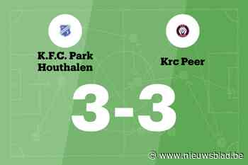 Eindelijk een punt voor Park Houthalen B