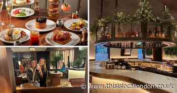 New York menu and limited edition additions at swanky London hotel restaurant