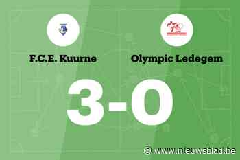 FCE Kuurne wint duel tegen Olympic Ledegem