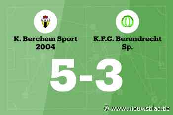 Weergaloze Colpaert leidt Berchem Sport B langs Berendrecht