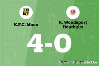 FC Moen verslaat WS Houthulst met 4-0 en eindigt reeks zonder overwinning