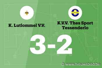 Lutlommel behaalt eerste winst van het seizoen