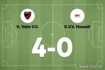 Bache leidt Velm naar zege tegen Hoeselt