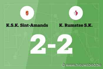 Rumst sleept gelijkspel uit de brand in de uitwedstrijd tegen Sint-Amands B