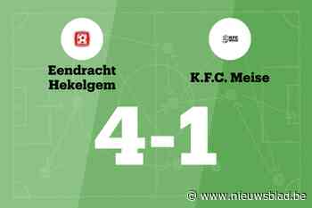 Dehing maakt twee goals voor Hekelgem B in wedstrijd tegen Meise B