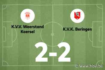 Koersel en KVK Beringen delen de punten