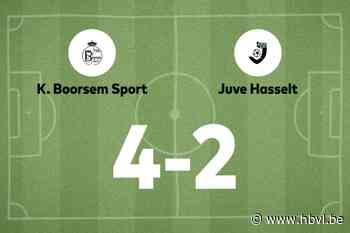 Palaia maakt twee goals voor Boorsem in wedstrijd tegen Juve Hasselt