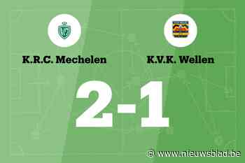 RC Mechelen wint de wedstrijd tegen KVK Wellen en beslist in de eerste helft