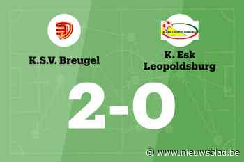SV Breugel verslaat ESK Leopoldsburg met 2-0 en eindigt reeks zonder overwinning