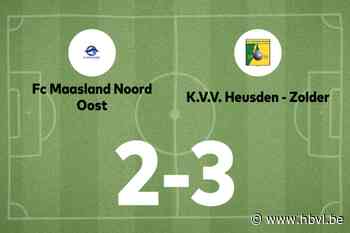 Heusden-Zolder na rust voorbij Maasland NO