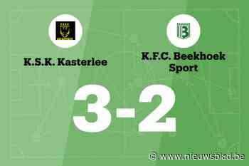 Beekhoek verliest uit met een doelpunt verschil van Kasterlee