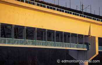 Homicide detectives investigating death of senior found injured on LRT footbridge
