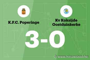 FC Poperinge toont wederom uitstekende vorm met zege tegen KV Koksijde Oostduinkerke