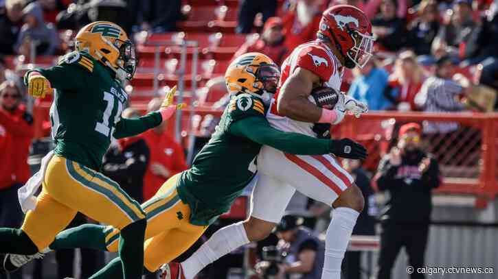 Lewis' late TD lifts Elks to 23-18 win, season series sweep of Stampeders