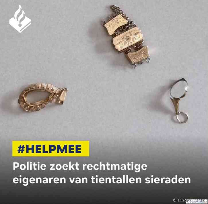 Politie zoekt eigenaren van gestolen sieraden na reeks inbraken in Noord-Nederland