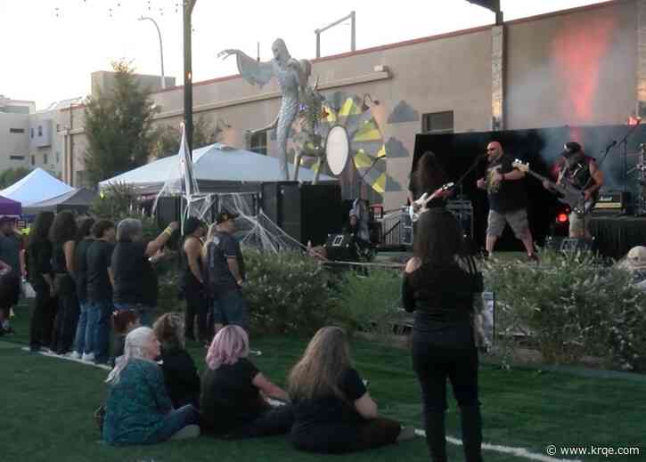 'ABQ Headbangers Market' welcomes those with a love for metal music, dark fashion