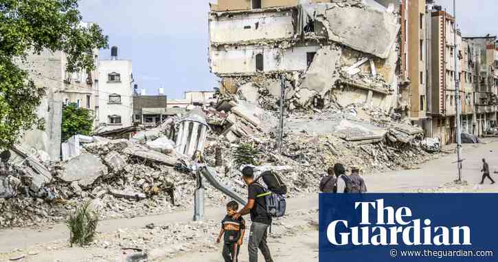 Israeli strikes kill dozens in Gaza’s Jabalia refugee camp, officials say, as thousands remain trapped