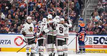 Teravainen nets four points as Blackhawks beat winless Oilers 5-2