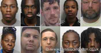 Sutton burglar, train attackers and teen girl among south Londoners jailed this month