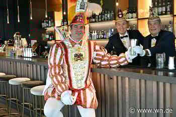 Zum ersten Mal im Ornat: Münsters neuer Karnevalsprinz Sascha