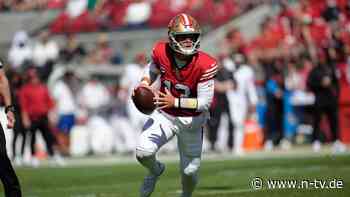 Die Uhr tickt für die 49ers: Der rätselhafte Spitzenreiter hat ein "gutes Problem"