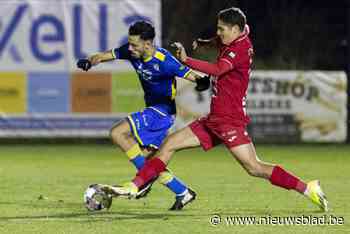 Ilias Mjahed sleept in de slotminuut puntendeling uit de brand voor KFC Merelbeke: “Twijfelde niet om te trappen”