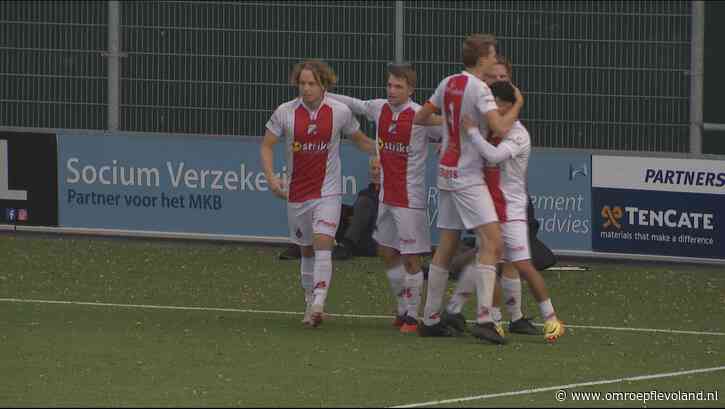 Emmeloord - Prachtige goal van Jelmer Dijkman kwam voor Flevo Boys precies op het goede moment